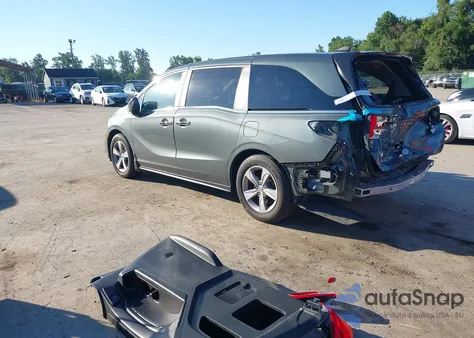 2018 Honda Odyssey Ex-L z USA, uszkodzony, nr VIN 5FNRL6H70JB087680